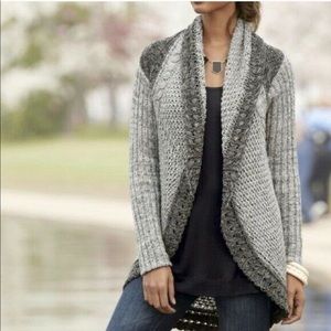 Gray and Black Women's Sweater